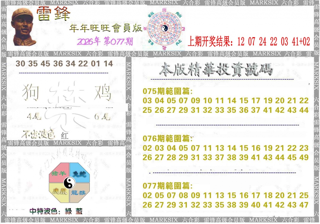 077期雷锋鼠年旺旺版[图]